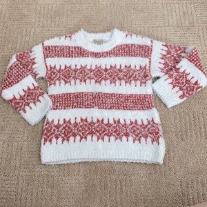 Lucky brand size 3t shaggy knit sweater